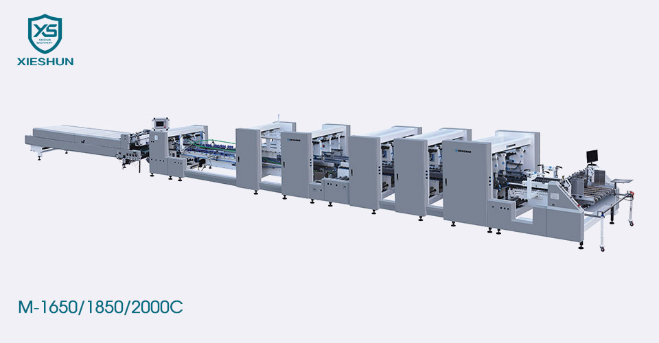 Automatique Hord Dutwing Corrug 4 et 6 Corner Folder Gluer